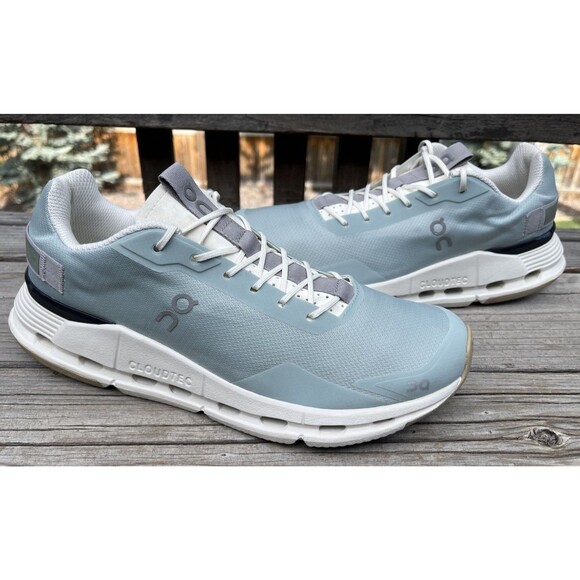 On Running Shoes - On Cloudnova Form Women’s 10 Running Shoes Mineral/Ivory